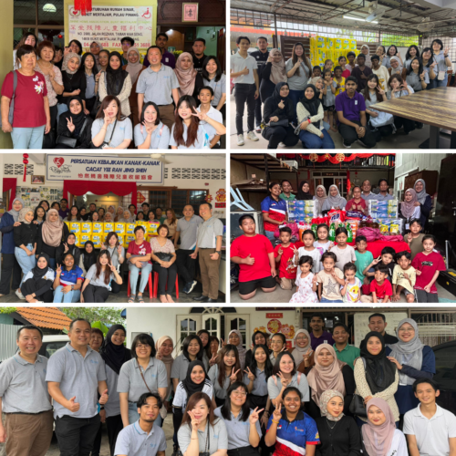 "CSR 2025 OTC Charity Day activities with children and elderly."