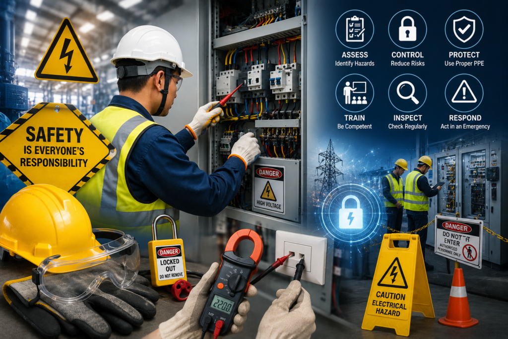 ELECTRICAL SAFETY IN WORK PLACE – 1 DAY