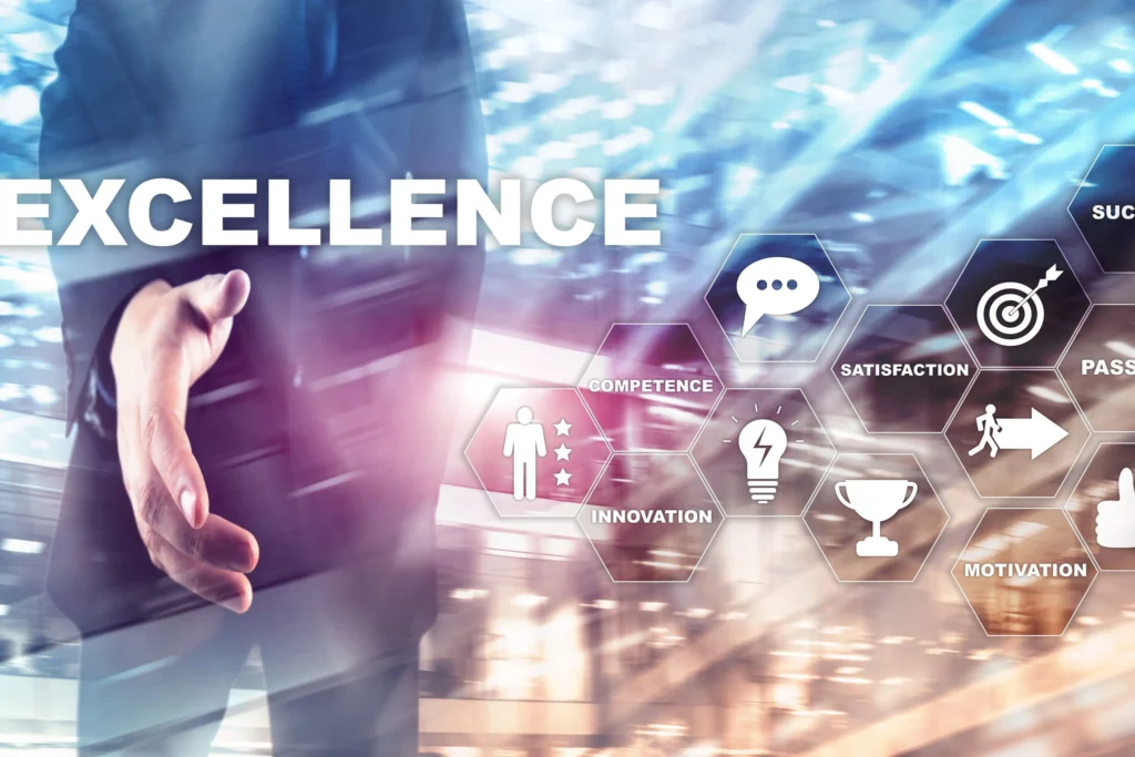 Trainer guiding team leaders through manufacturing best practices