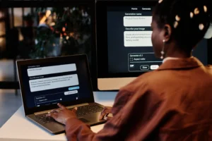 Generative AI transforming accounting processes AI tools for finance automation and reporting Data analysis with generative AI in accounting