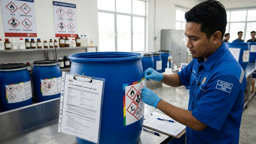 Classification, Labelling & Safety Data Sheet Of Hazardous Chemicals For Classifier Training