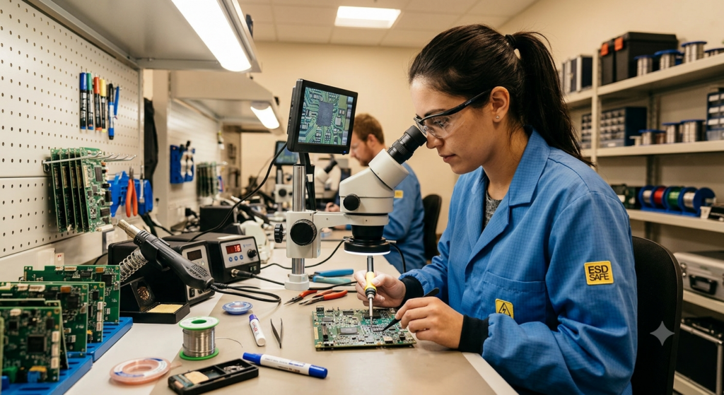 IPC 7711 - ELECTRONIC ASSEMBLIES SOLDER REWORK SKILLS TRAINING