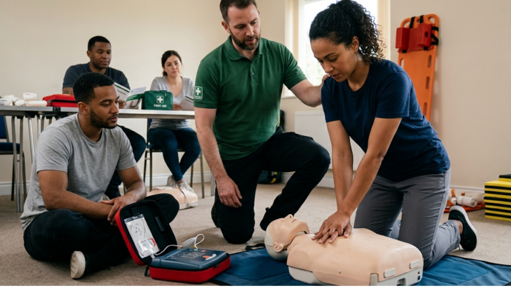OCCUPATIONAL FIRST AID & CPR (AED) - 2 day