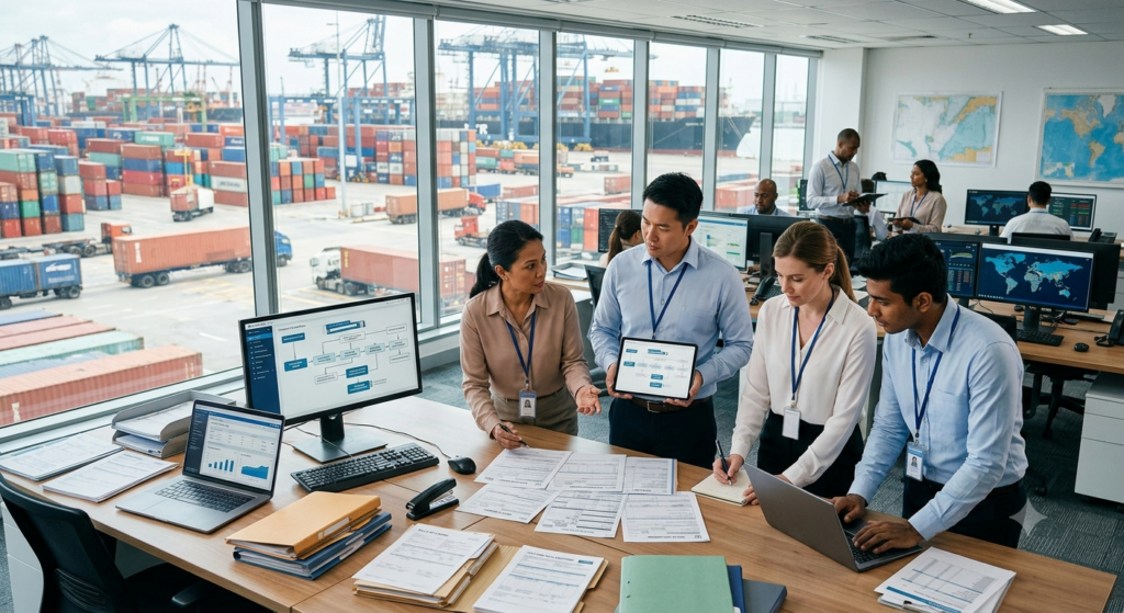 SHIPPING & INTERNATIONAL TRADE OPERATIONS ROLES, DOCUMENTATION, AND COMPLIANCE