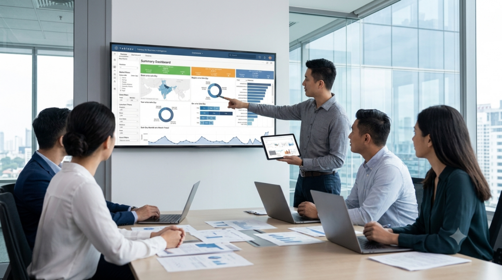 TABLEAU DATA VISUALISATION & BUSINESS INTELLIGENCE