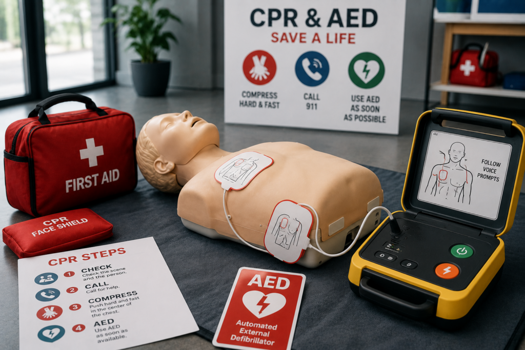 First AID CPR AED