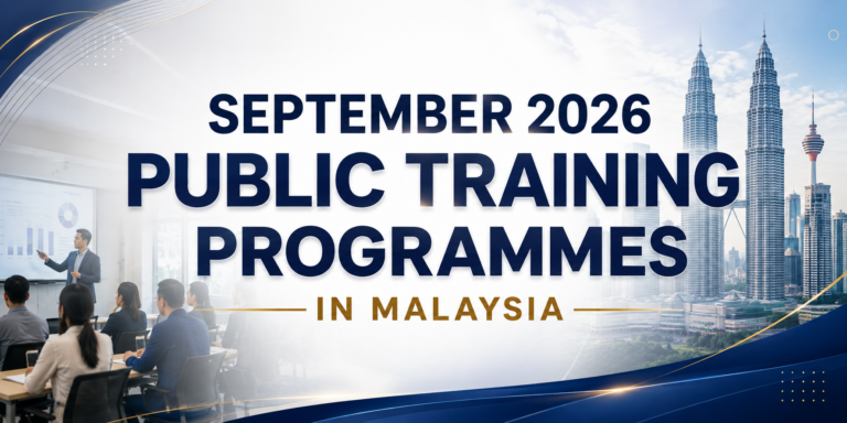 September 2026 Public Training Programmes in Malaysia