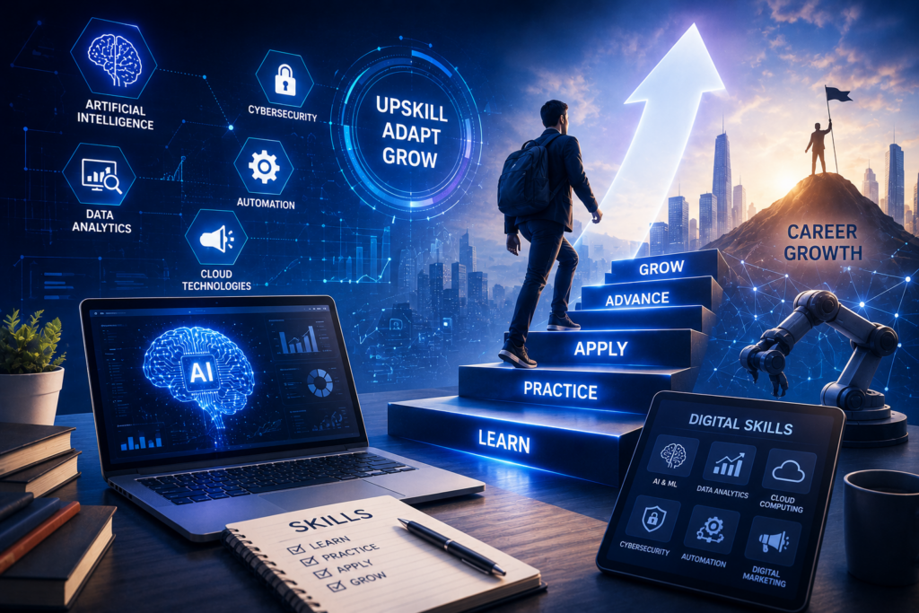 Upskilling for Career Growth. Which AI and Digital Skills Matter Most This Year