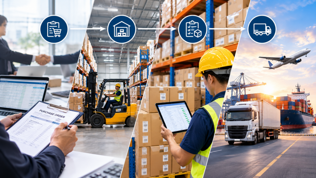 SUPPLY CHAIN INTEGRATION - FROM PROCUREMENT, WAREHOUSING AND INVENTORY TO LOGISTICS