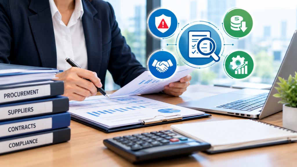 Procurement Audit in a Modern Office